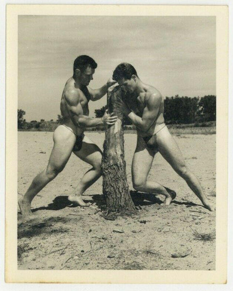 Bruce Of Los Angeles Gay Physique Beefcake 1950 Photo Gorgeous Erotic Pose Q7050