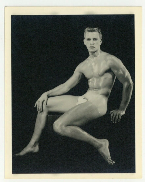 Bruce Of Los Angeles Original 1950 Gary Conway Beefcake Gay Physique Photo Q7536