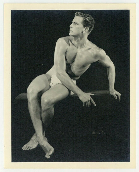 Bruce Of Los Angeles Original 1950 Gary Conway Beefcake Gay Physique Photo Q7537