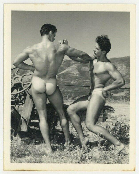 Bruce Of Los Angeles Original 1950 Gay Physique Beefcake Body Builders Q7047