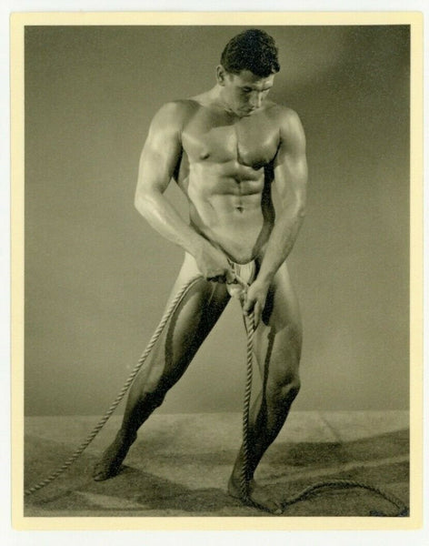 Dick Keifer Beefcake 1950 Western Photography Guild Gay Phyisque Nude Man Q7236