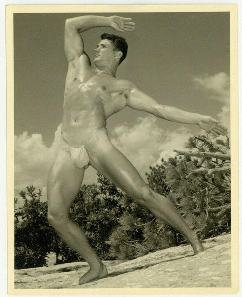 Dick Keifer Beefcake 1950 Western Photography Guild Gay Physique Nude Man Q7241