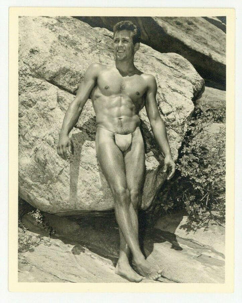 Don Whitman 1950 Original Beefcake Photo WPG Wonderful Gay Physique Q7351