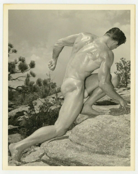 Keith Lewin 1950 Beefcake Body Builder Photo WPG Don Whitman Gay Physique Q7358