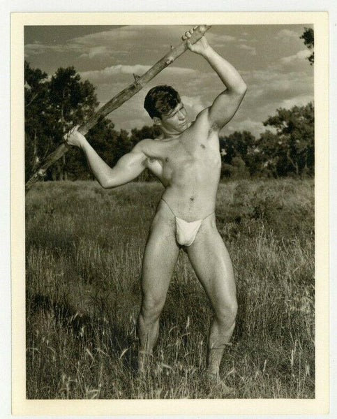 Keith Lewin 1950 Don Whitman WPG Gay Physique Beefcake Nude Male Photo Q7197