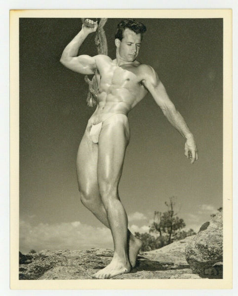 Keith Lewin 1950 Stunning Beefcake Photo WPG Don Whitman Gay Physique Nude Q7352