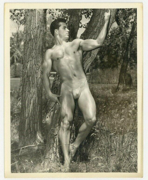 Gay Physique Beefcake Photo 1950 Western Photography Guild Nude Ray Royal Q7034