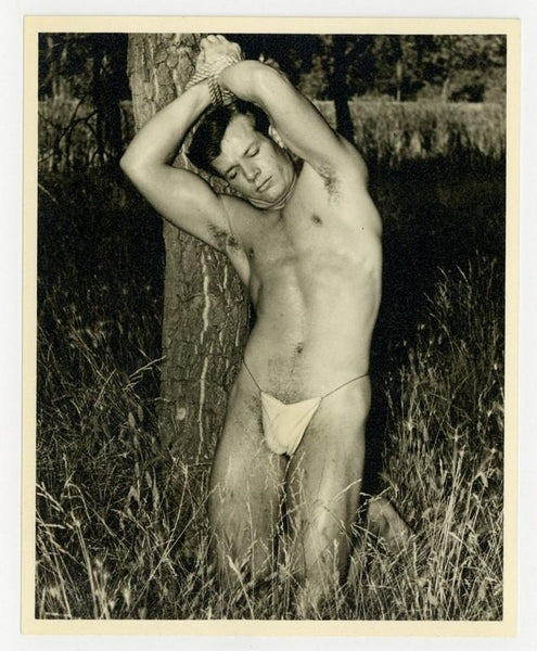 Keith Lewin Buff Beefcake Photo 1950 Western Photography Guild Gay Nude Physique Q7565