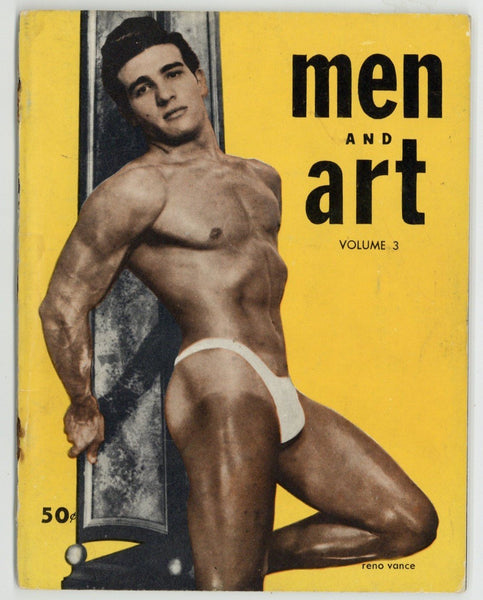 Men And Art V3 Lon Of New York 1955 Reno Vance Beefcake 52pg Gay Physique 22275
