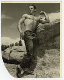 WPG Pat Burnham 1950 Don Whitman Beefcake 5x4 Tight Jeans Gay Physique Q8065