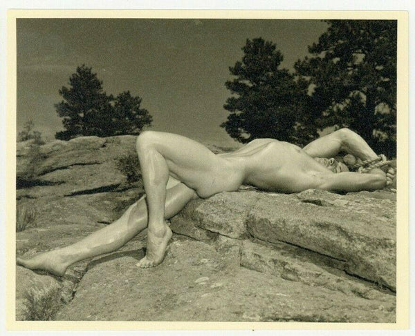 Ray McGuire 1950 Beefcake Photo WPG Don Whitman Dbl Wt Gay Physique Nude Q7569