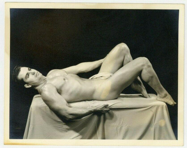 Ray Royal Physique Photo 1950 Western Photography Guild Beefcake Buff Hunk Q7068