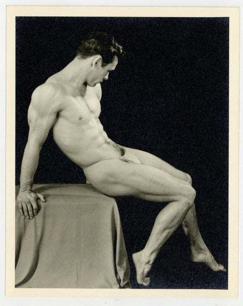 Western Photography Guild 1950 Don Whitman Six-Pack Abs 5x4 Gay Beefcake Q8340
