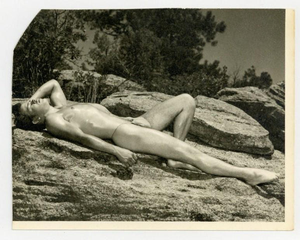 Western Photography Guild 1950 Don Whitman Gay Physique Photo Beefcake Q7927