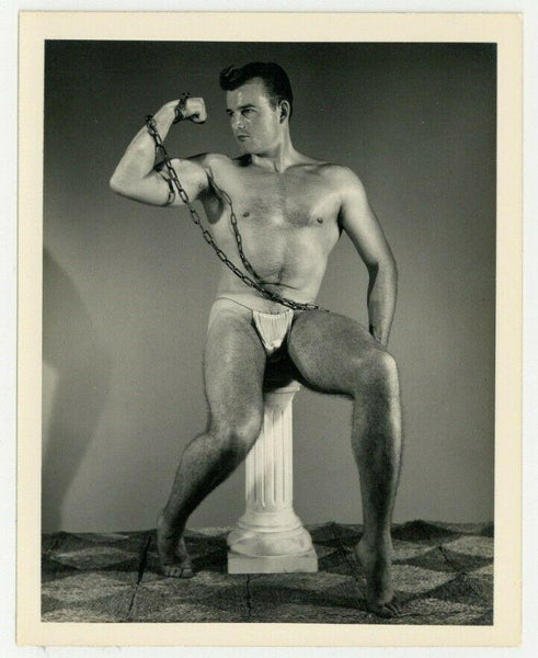 Bruce Of Los Angeles 1950 Photo Physique Beefcake Gay Nude Man Male Hunk Q7509