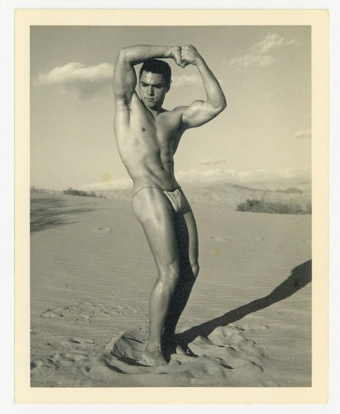 Roy Woodward Beefcake Physique Photo 1950 Bruce Of LA Gay Buff Muscle Man Q7507