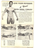 Tomorrow's Man 1961 Acme Johnny Kemper Bryan King Bodybuilding Gay 48pg M22440
