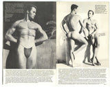 Physique Pictorial V8#1 AMG 1958 Steve Wengryn, Glenn Bishop, Bob Spahn, Spartacus 32pg M22773