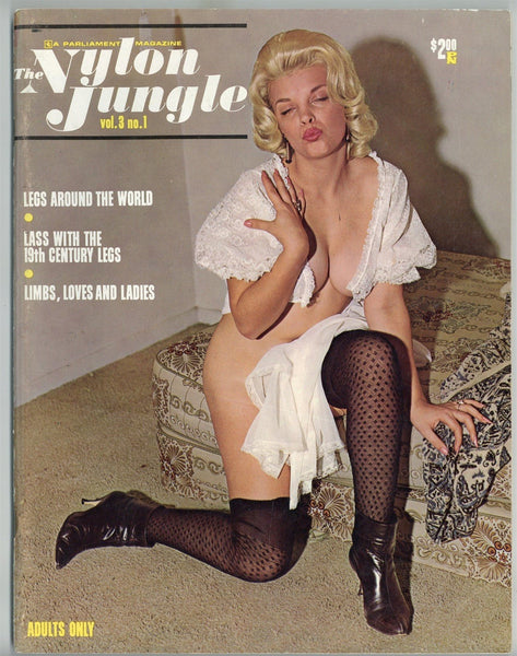 Nylon Jungle V3#1 Vintage Elmer Batters 1965 Legs Stockings 80pgs M22960