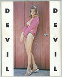 Devil V1#1 April Third Pub 1960 Diane Weber Vintage Pinups 80pgs Legs M22963