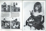 Unique World V5#3 Rene Bond 1974 Vintage Fem Dom 64pgs BDSM M22981