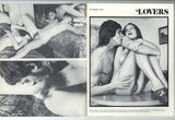 Lovers #1 Commodore Publications 1975 Hippie Couple 44pgs Hard Sex Threesome M23064