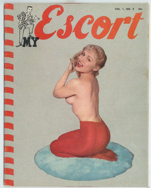 Escort V1#2 Seeger Publications 1959 Madeline Castle 40pgs All Pinups M23072