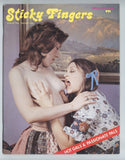 Sticky Fingers V2#4 Rene Bond 12p, Christine DeShaffer PSI 1977 Vintage Lesbian Erotica 48pgs Magazine M23692