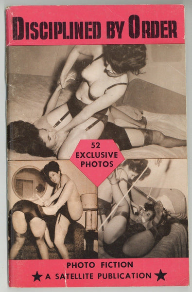 Disciplined By Order 1960 Lesbian Catfight Wrestling 64pg Female Domination Bondage BDSM Satellite Publishing Co., Jersey City M24043