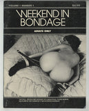 Weekend In Bondage V1#1 Bound Female Pictorial Novel 1974 LDL Publishing 36pgs BDSM Magazine M23980