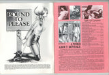 Bound To Please V2#3 Rene Bond, Serena 1974 House Of Milan 56pg Vintage BDSM Bondage Magazine HOM M24010