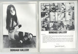 Bondage Gallery V1#1 Vintage S&M Female Bondage Magazine 48pgs BDSM Kane Publishing M24011