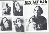 Tied V1#2 Barbara Behr, House Of Milan 1975 Bishop Art 56pg Stern Female Domination Vintage BDSM Magazine M24016