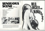 Sensuous Scenes V2#1 John Holmes 1972 Eros Goldstripe 64pgs Raunchy Smut Porn Magazine M24025
