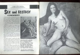 Sex And Ecstasy 1976 Hippies Unshaven Females 48pgs Hard Sex Vintage Magazine M23032