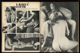 All Man 1975 E-Go Enterprises Lesbians Interracial Pinup Models 84pgs Magazine M24337
