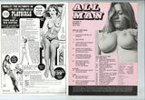 All Man V19#4 Rebecca Williams, Barbara Sutton 1979 Vintage Men's Magazine 84pg E-Go Enterprises Magazine M24358