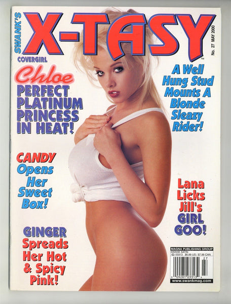X-Tasy Magazine 2000 Twelve Stunning Women 100pg Big Boobs High Heels Sexy Lingerie M24464