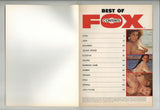 Best of Fox 1987 Barbara Dare, Joni Flynn, Jeanie Pepper 60pg Adult Film Stars Magazine M24522
