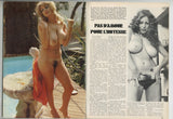 Globes 1978 Uschi Digart, Janice Hurst 6p, Arlene Bell Penta Press 68pg French Big Boobs Magazine M26063