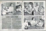 Three Card Stud 1978 Poker Card Game Sexual Pictorial 48pgs Hard Sex Magazine M26076