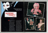 Video-X 1984 Seka, Candy Samples, Sharon Kane, Hyapatia Lee, 100pgs Vampire Sex Party Magazine M26078