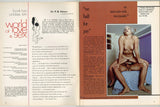 World Of Love & Sex #2 Ed Wood Jr 1970 Pendulum Calga 32pg Hippie Sex Magazine M26093