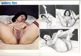 Film & Figure V8 #1 Pat Larsen, Marlene Wooden 1972 Parliament 64pgs All Solo Females Hairy Hippie Sex M21493