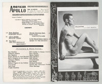 American Apollo #1 1958 Athletic Beefcake Hunks New World Enterprises 26pgs Gay Magazine M26496