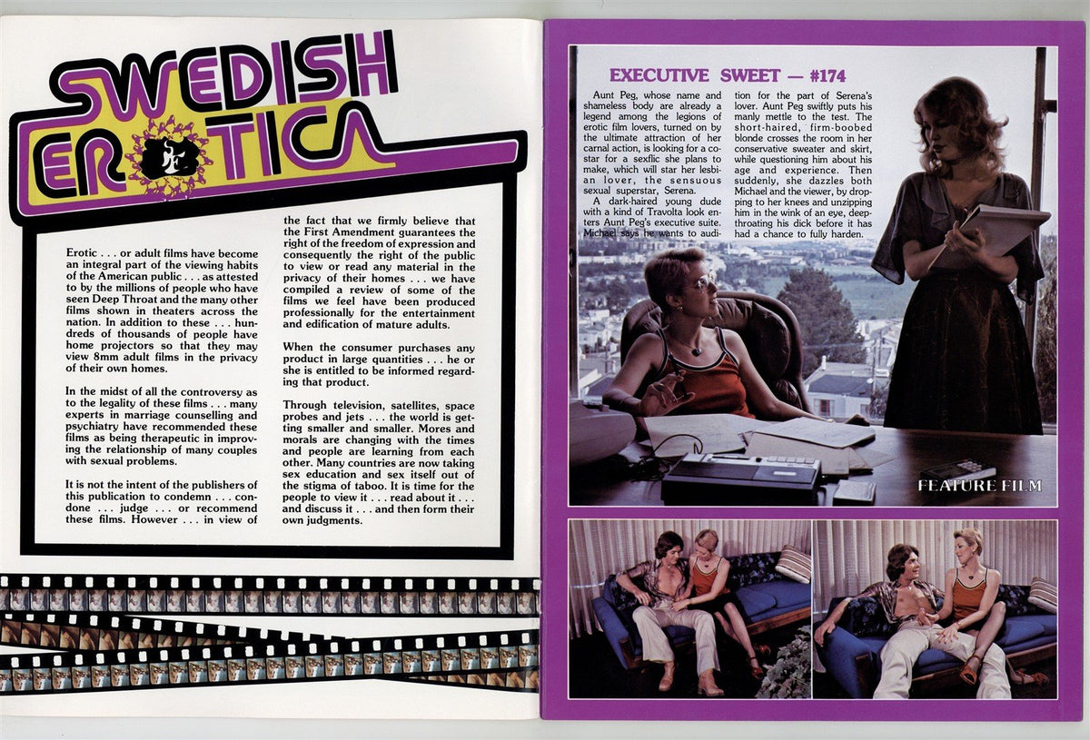 Swedish Erotica Film Review 1982 Mike Ranger,Juliette Anderson,Kristin –  oxxbridgegalleries