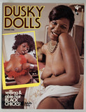Dusky Dolls 1974 Blaxploitation Beautiful Black Women Ebony Females Nubian Princess 48pgs GSN Magazine M28078