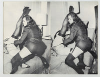 Black Stocking Spankers 1960 Nylons, Hose & Corporal Punishment 36pg Satellite Publication, Vintage Legs Magazine M28147