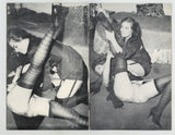 Black Stocking Spankers 1960 Nylons, Hose & Corporal Punishment 36pg Satellite Publication, Vintage Legs Magazine M28147