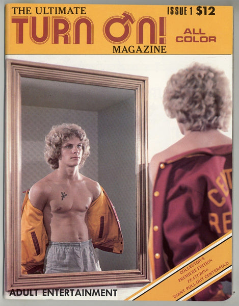 Turn On! #1 1978 Keith Masters, Shawn McLaren 60pgs Vintage Beefcake Gay Magazine M28199